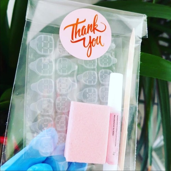 Press on nails hand made by me ❤️ - Picture 4 of 4